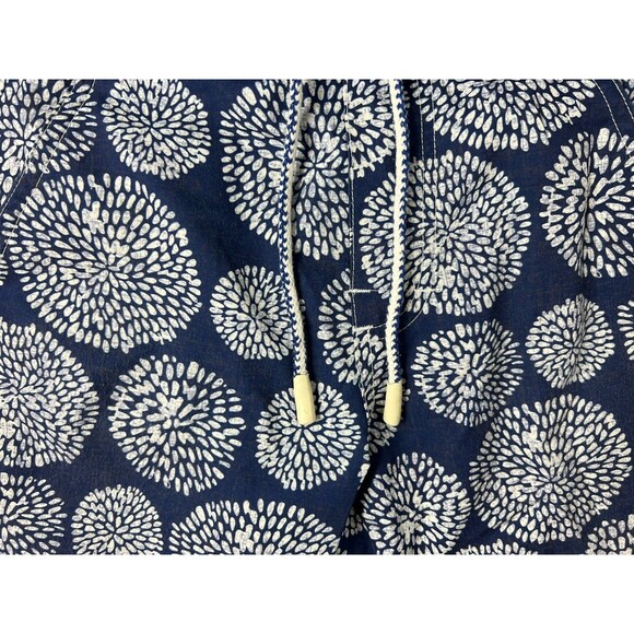 Johnny-O Half Elastic Swim Trunks Boys Size 8  Navy Print Unlined Water Shorts - Picture 4 of 9